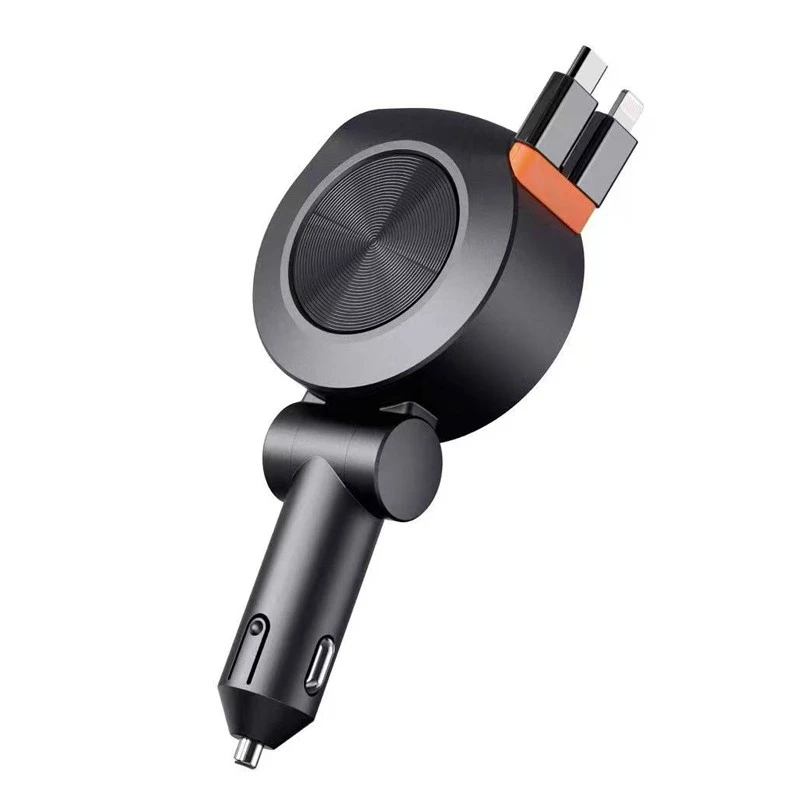 Retractable Car Charger 4 in 1 factory